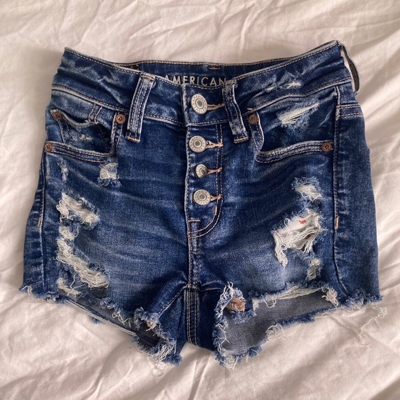 Mini Jean Shorts - Picture 1 of 8